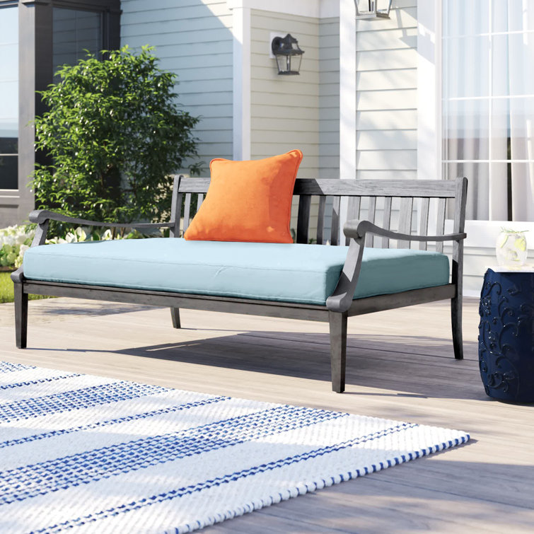 Three Posts™ Dowling 69.5'' Wide Outdoor Patio Daybed with Cushions